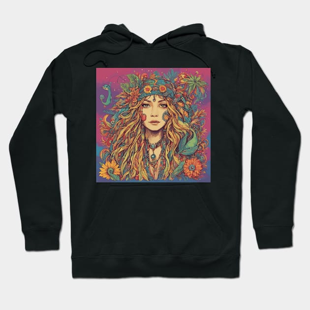 Flower Child Hoodie by Souls.Print